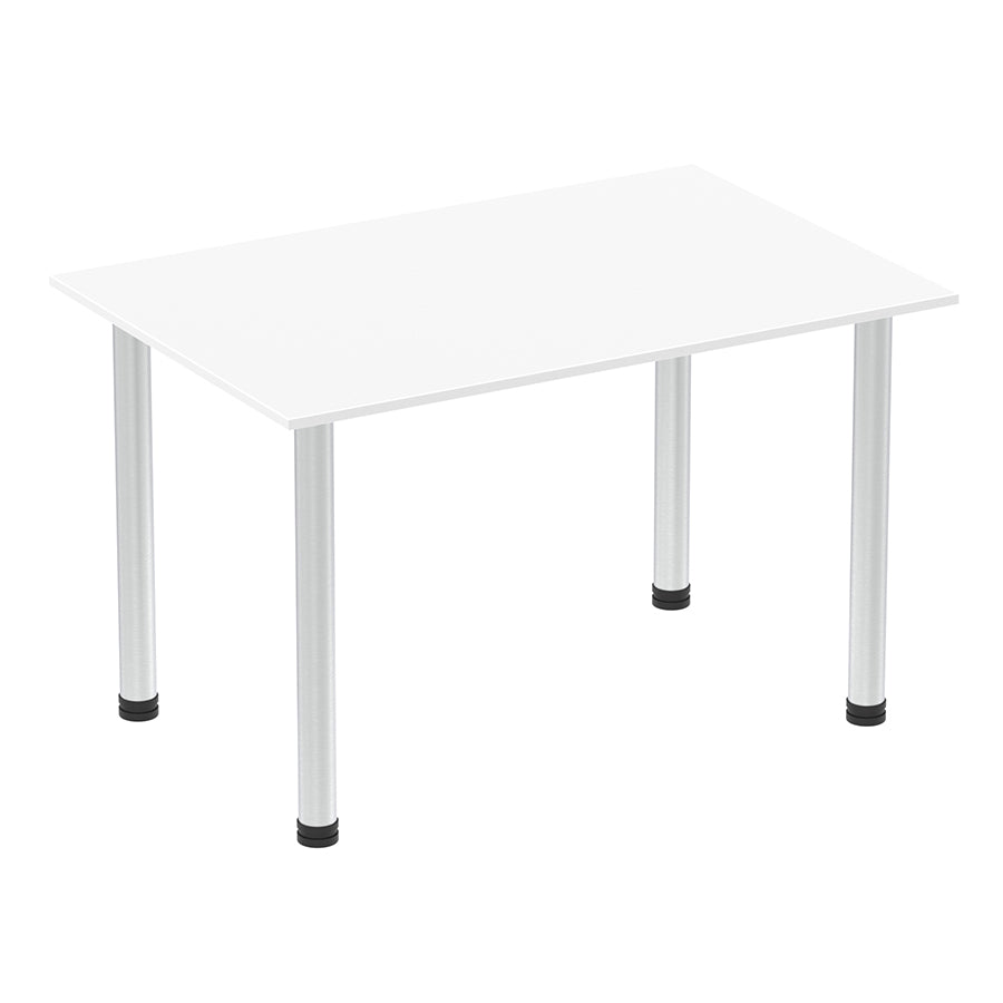 Impulse Straight Table With Post Leg