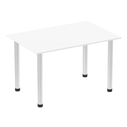 Impulse Straight Table With Post Leg