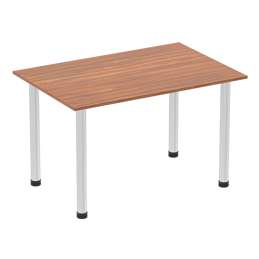 Impulse Straight Table With Post Leg