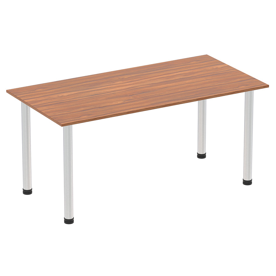 Impulse Straight Table With Post Leg
