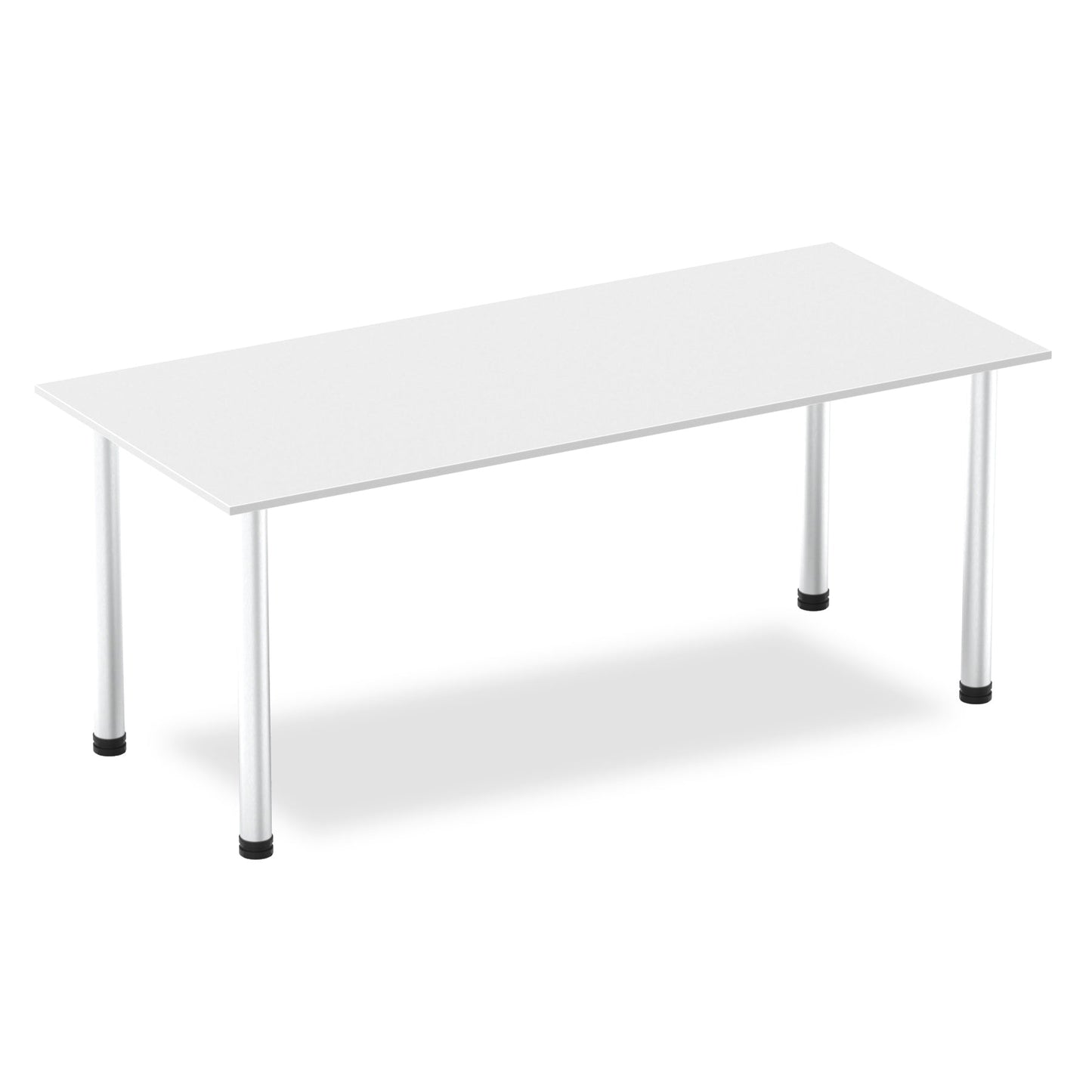 Impulse Straight Table With Post Leg