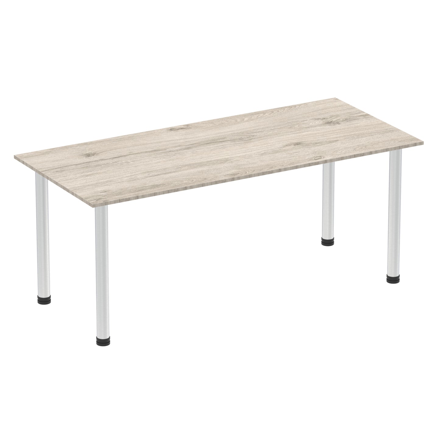 Impulse Straight Table With Post Leg