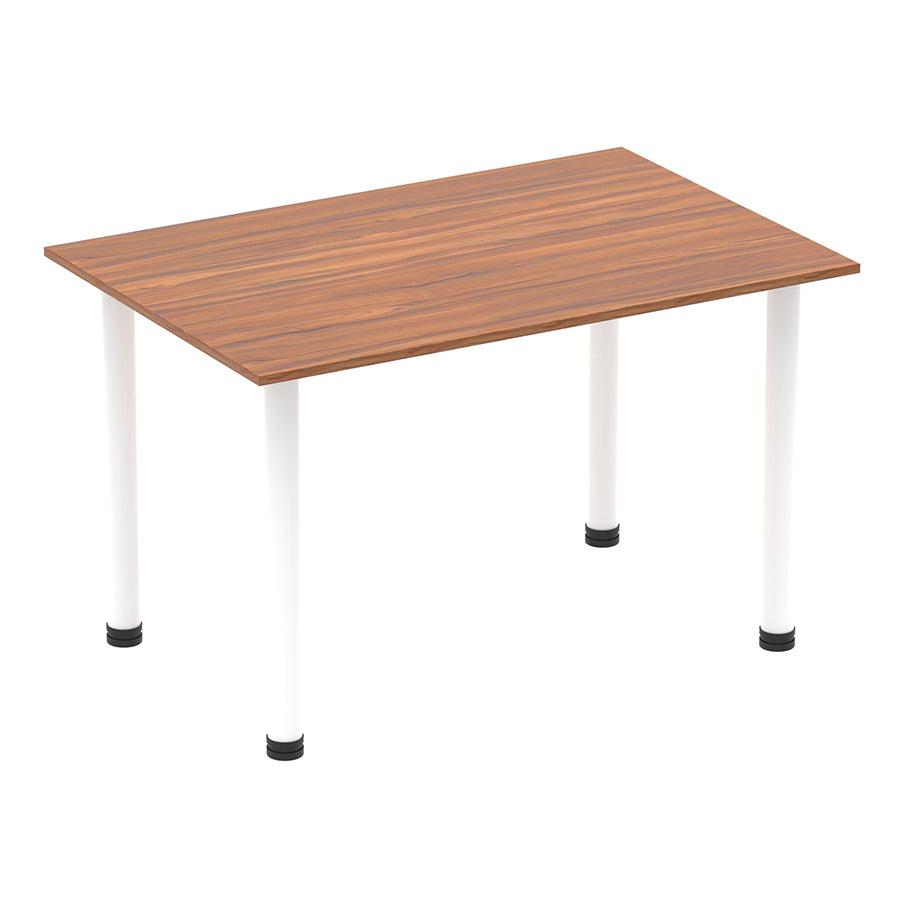Impulse Straight Table With Post Leg