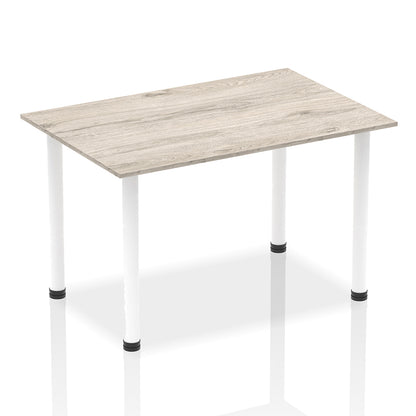 Impulse Straight Table With Post Leg