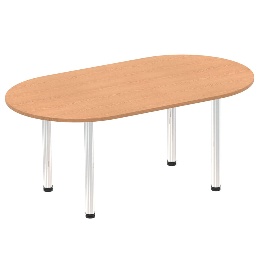 Impulse Boardroom Table With Post Leg
