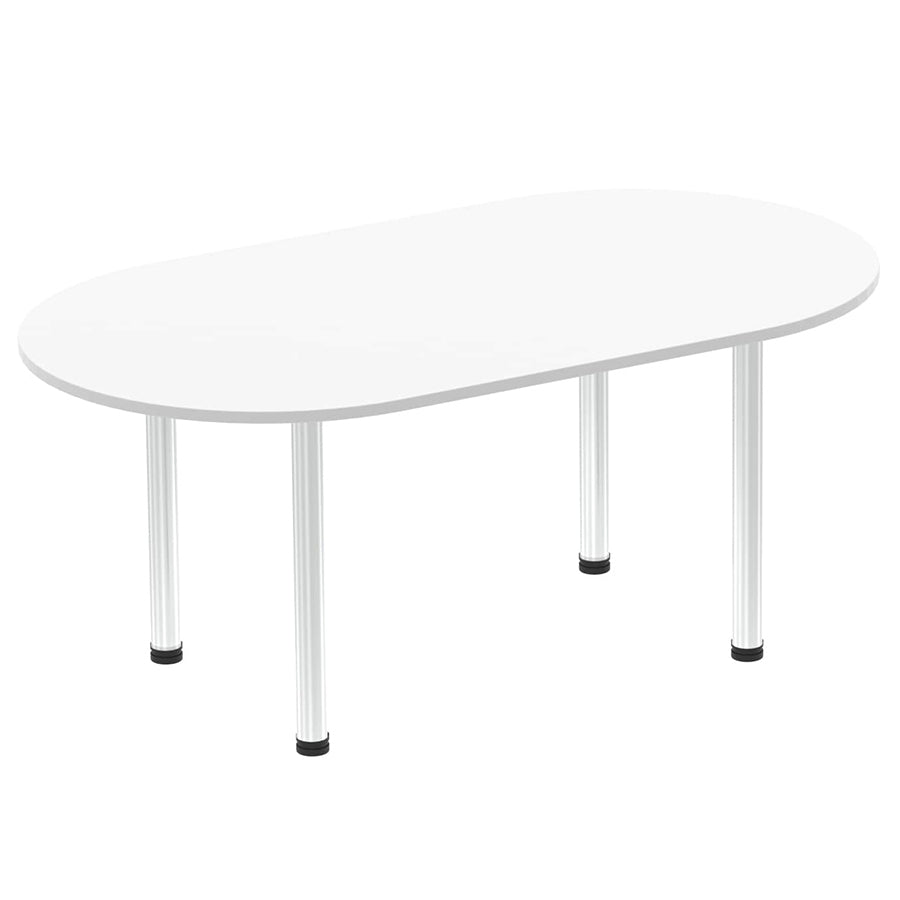 Impulse Boardroom Table With Post Leg