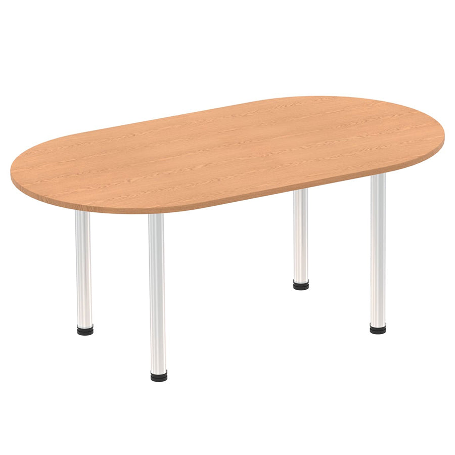 Impulse Boardroom Table With Post Leg