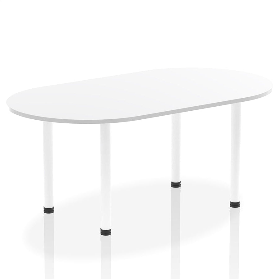 Impulse Boardroom Table With Post Leg