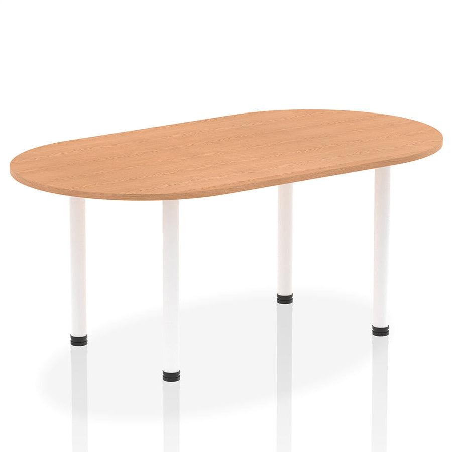 Impulse Boardroom Table With Post Leg