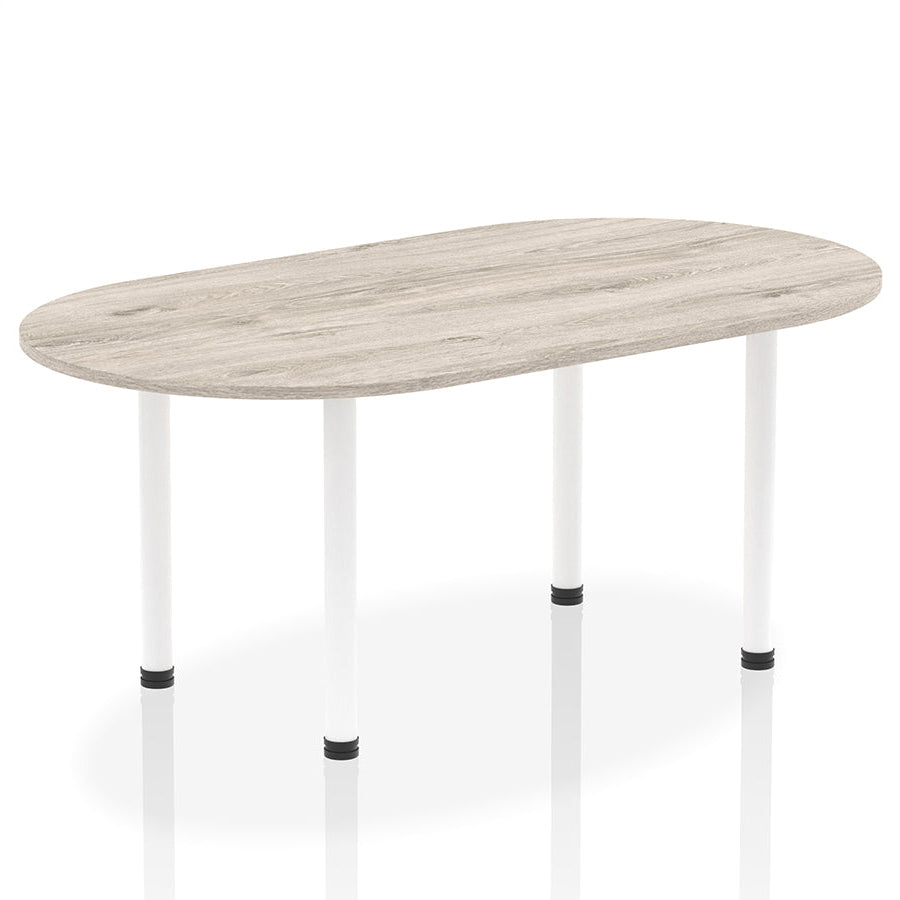 Impulse Boardroom Table With Post Leg