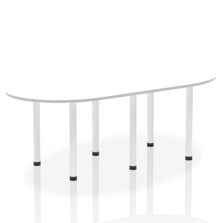 Impulse Boardroom Table With Post Leg