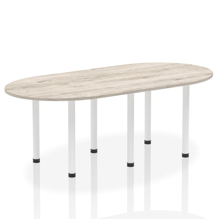 Impulse Boardroom Table With Post Leg