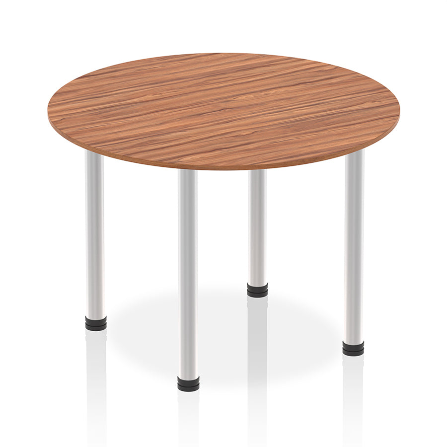 Impulse Round Table With Post Leg