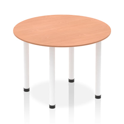 Impulse Round Table With Post Leg