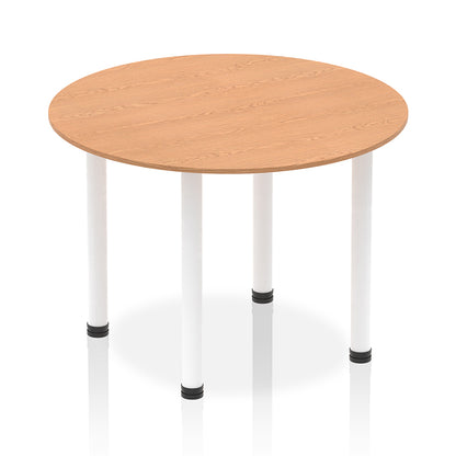 Impulse Round Table With Post Leg