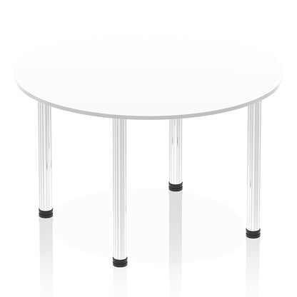 Impulse Round Table With Post Leg
