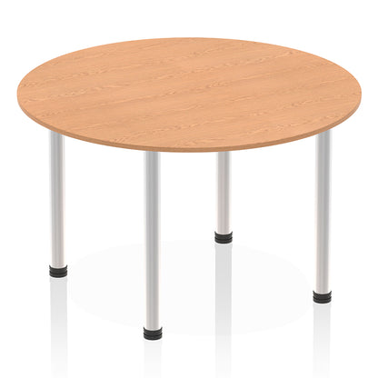 Impulse Round Table With Post Leg