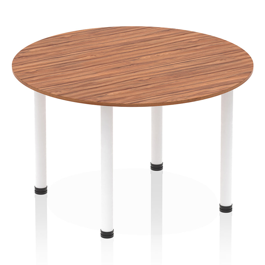Impulse Round Table With Post Leg