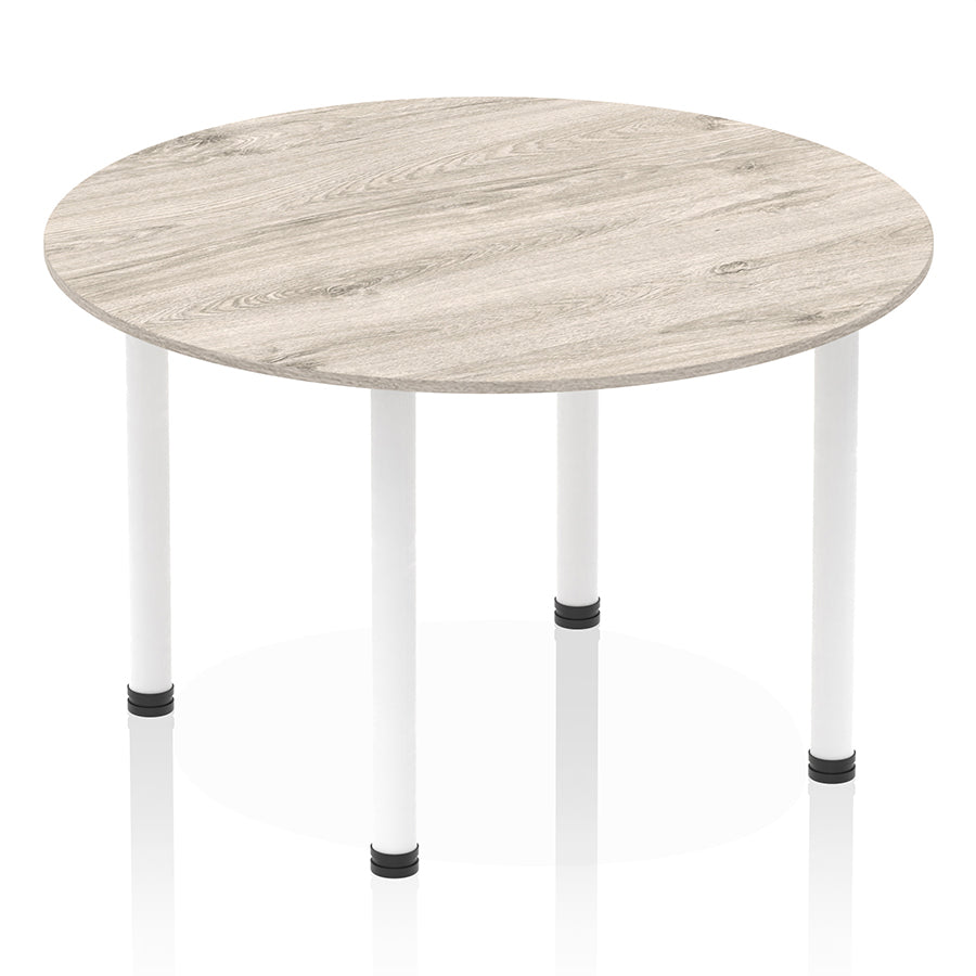 Impulse Round Table With Post Leg