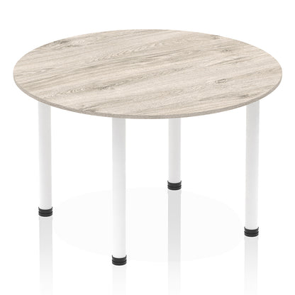 Impulse Round Table With Post Leg