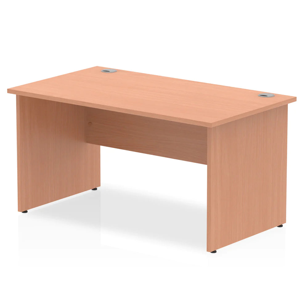 Impulse Panel End Rectangular Desk