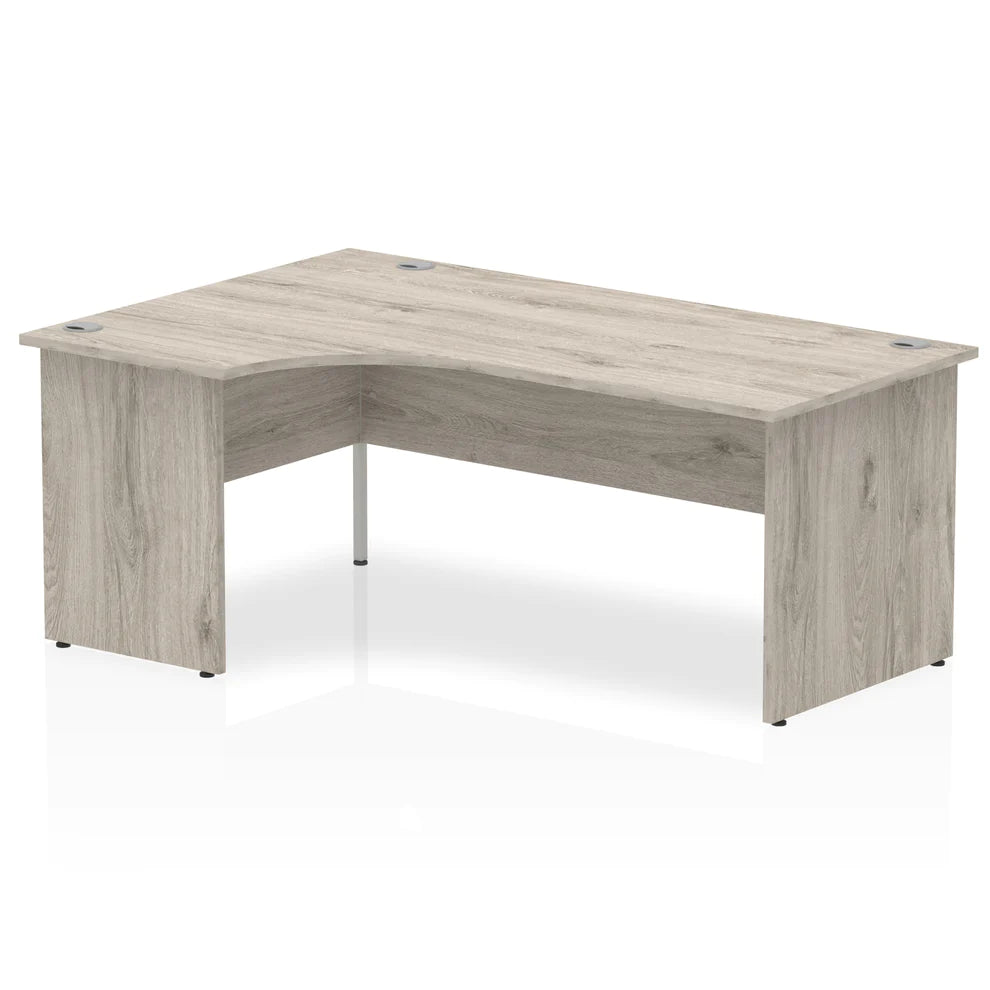 Impulse Panel End Crescent Desk W1800