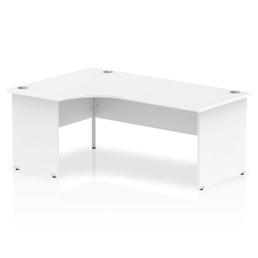 Impulse Panel End Crescent Desk W1800