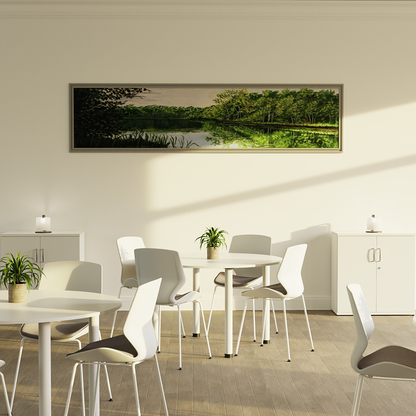 Impulse Round Table With Post Leg