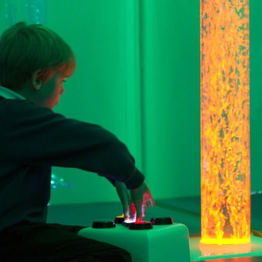 Interactive Sensory Bubble Tube with Sensory Remote Control