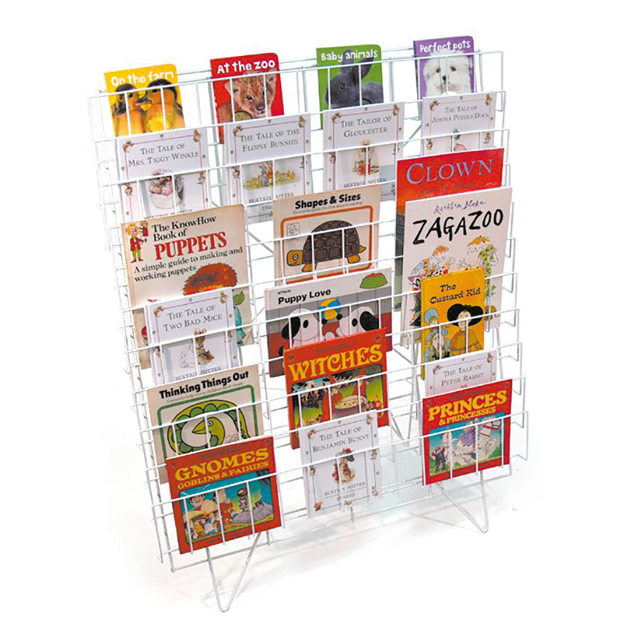 Single Floor Standing Book Rack