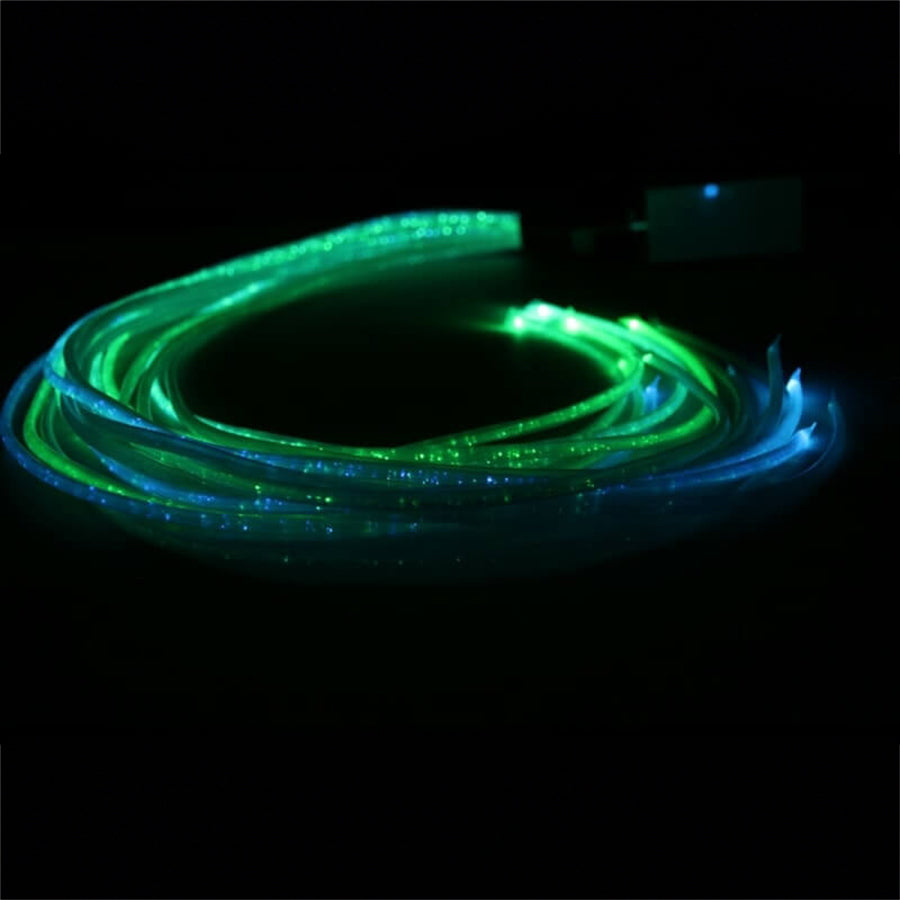 Mains Passive Sensory Light Source With 12 1000Mm Jumbo Clear Strands