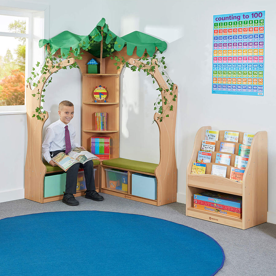 Zona Book Storage - Tree House Library Corner