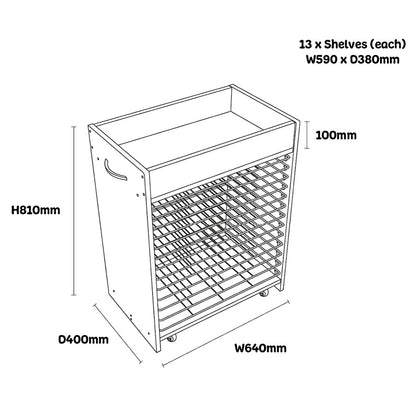 Art & Craft Display Shelf