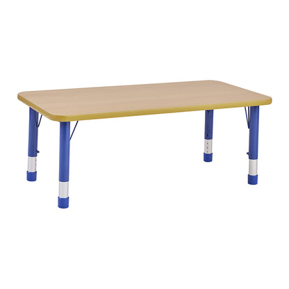 Milan Height Adjustable Rectangular Table