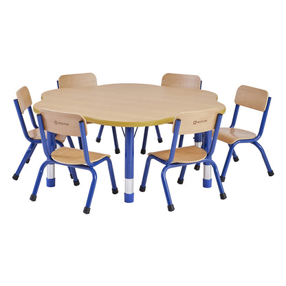 Milan Height Adjustable Flower Table