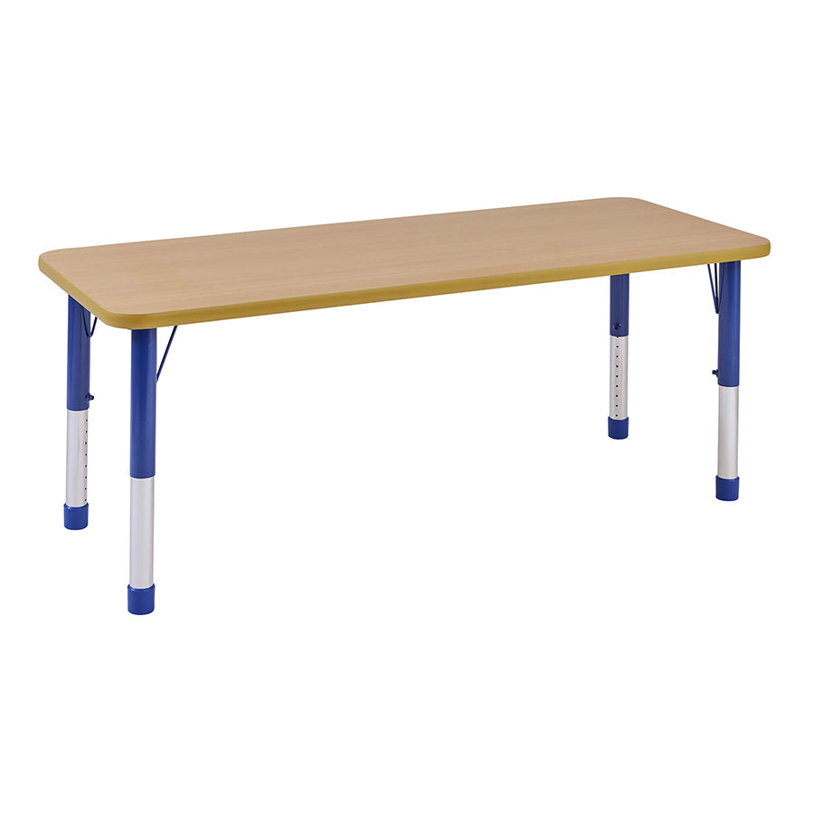 Milan Height Adjustable Rectangular Table
