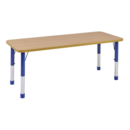 Milan Height Adjustable Rectangular Table