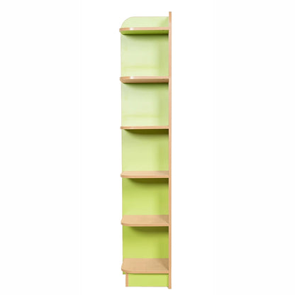 Kubbyclass Library Right or Left End Bookcase (6 Heights)