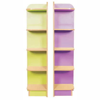 Kubbyclass Library Right or Left End Bookcase (6 Heights)