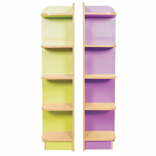 Kubbyclass Library Right or Left End Bookcase (6 Heights)