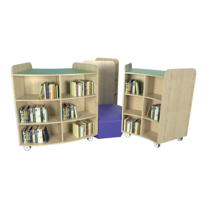 KubbyClass® Grand Bookcase Island with Centre Seat (Set R)