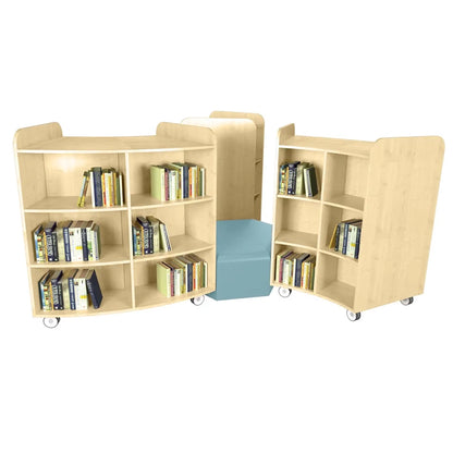 KubbyClass® Grand Bookcase Island with Centre Seat (Set R)