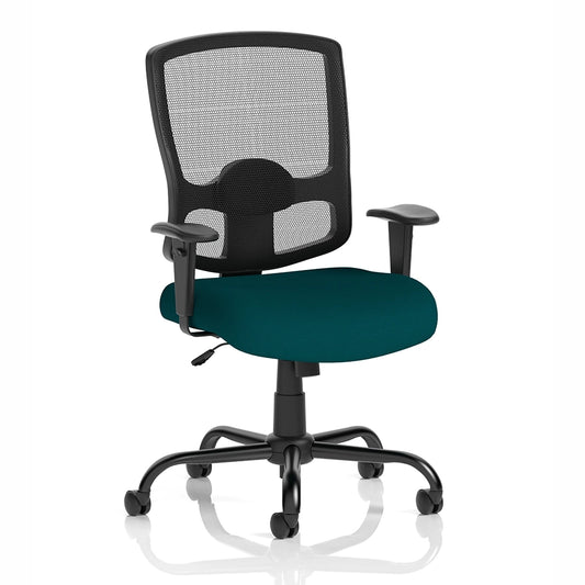 Portland HD High Back Heavy Duty Task Operator Office Chair with Arms
