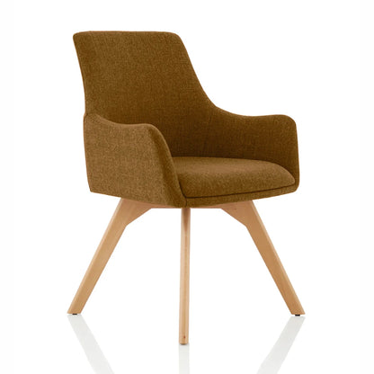Carmen Wooden Leg Visitor Chair