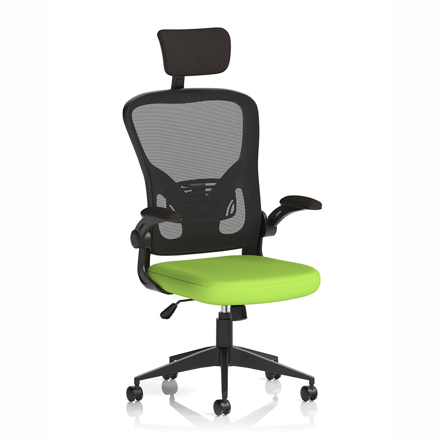 Ace Executive Mesh Chair With Folding Arms