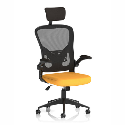 Ace Executive Mesh Chair With Folding Arms