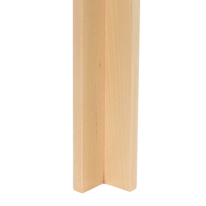 Kebrico Devon Square Solid Beech Table Leg Close Up TK30139