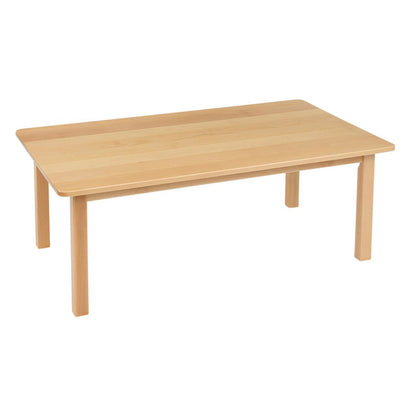 Kebrico Rectangular Table Solid Beech W1100xH530xD690mm 136302.2