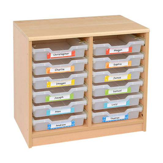 Kebrico Room Scene 2 Bay A4 12 Shallow Clear Tray Unit 139722.2 98264