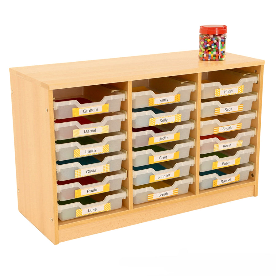 Kebrico Room Scene 3 Bay A4 18 Shallow Clear Tray Unit 139725.2 98267 1